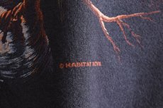 画像9: 1990s HABITAT シカ アニマルプリントスウェット　 "MADE IN USA"　 表記XXL  (9)
