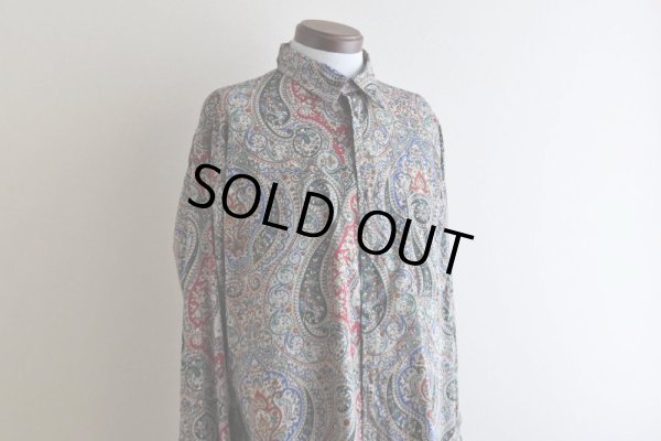画像6: GITMAN BROS. ペイズリー柄シャツ  "MADE IN USA"  実寸L-XL