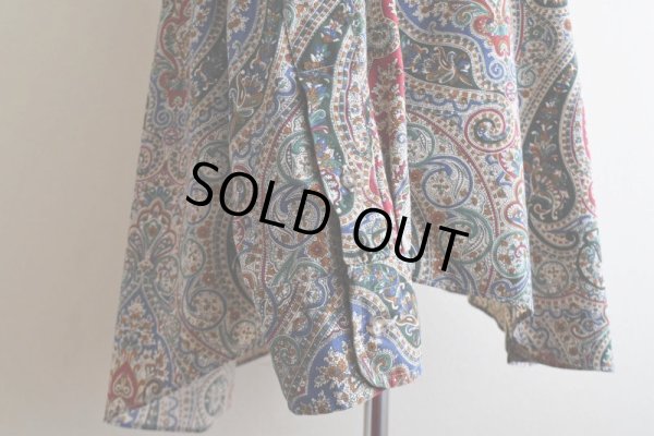 画像12: GITMAN BROS. ペイズリー柄シャツ  "MADE IN USA"  実寸L-XL