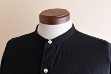 画像7: Polo by RalphLauren マチ付きバンドカラーシャツ　 表記L  (7)