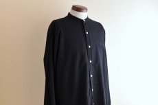 画像6: Polo by RalphLauren マチ付きバンドカラーシャツ　 表記L  (6)