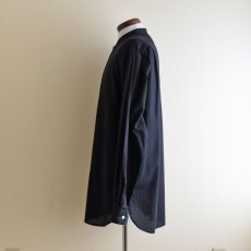 画像4: Polo by RalphLauren マチ付きバンドカラーシャツ　 表記L  (4)