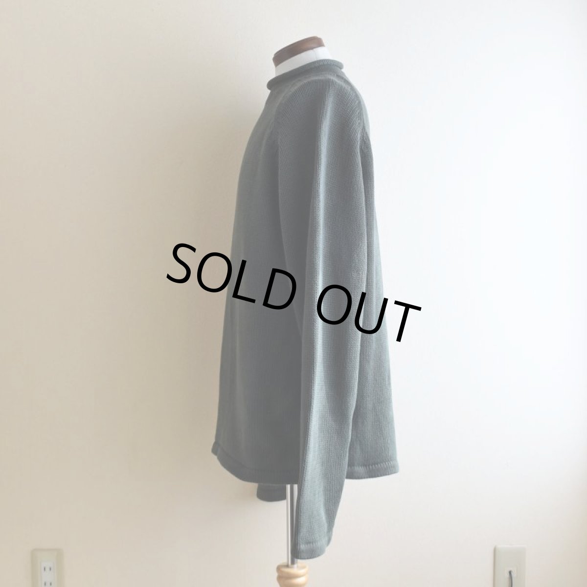 画像4: J.CREW ロールネックコットンセーター　 表記XL  (4)