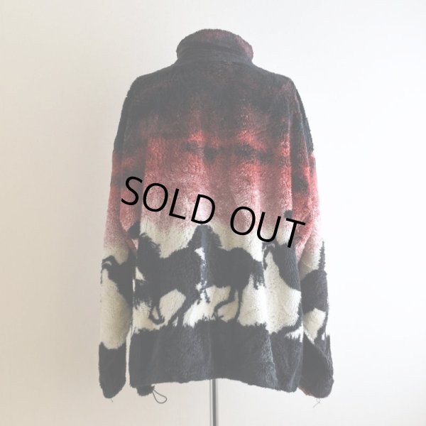 画像3: 1990s BLACK MOUNTAIN 馬柄フリースジャケット  "MADE IN USA"  表記2XL