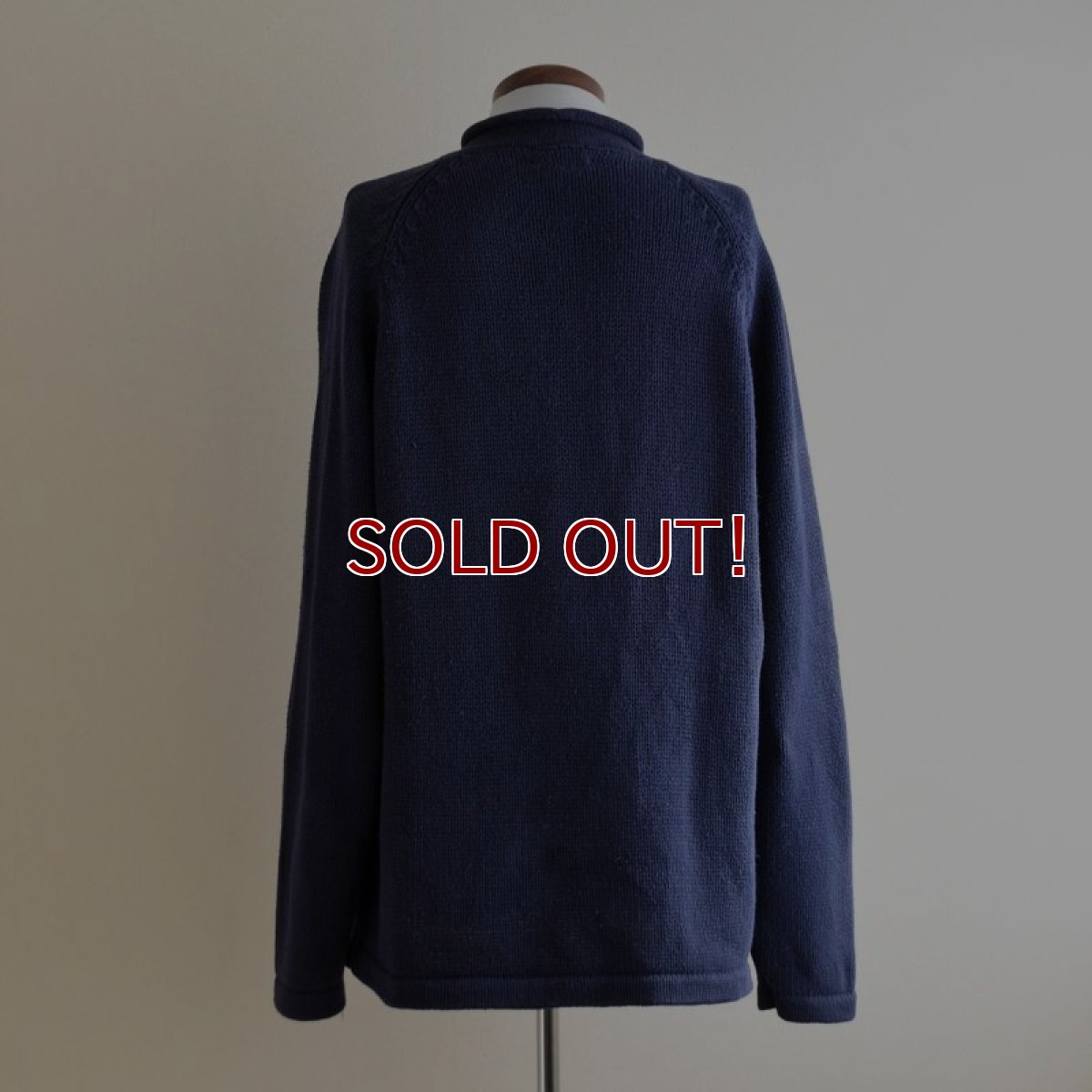 画像3: J.CREW ロールネックコットンセーター　 表記L  (3)