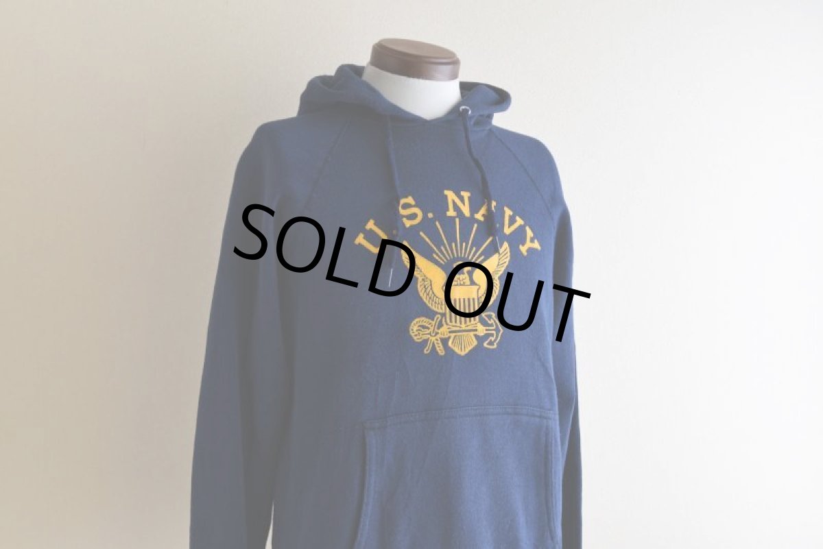 画像6: 1970-80s ARTEX US.NAVY フロッキースウェットパーカー　 "MADE IN USA"　 表記M  (6)