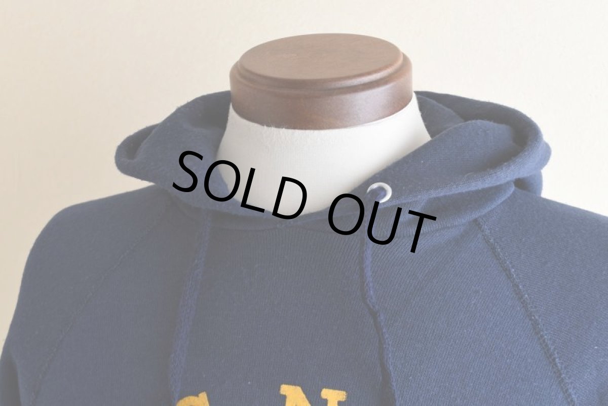 画像7: 1970-80s ARTEX US.NAVY フロッキースウェットパーカー　 "MADE IN USA"　 表記M  (7)