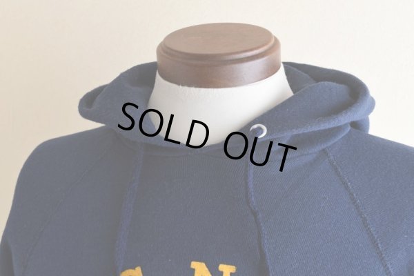 画像7: 1970-80s ARTEX US.NAVY フロッキースウェットパーカー　 "MADE IN USA"　 表記M 