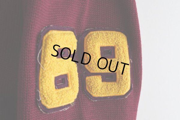 画像12: 1960s LAMB KNIT レタードカーディガン　 表記44 