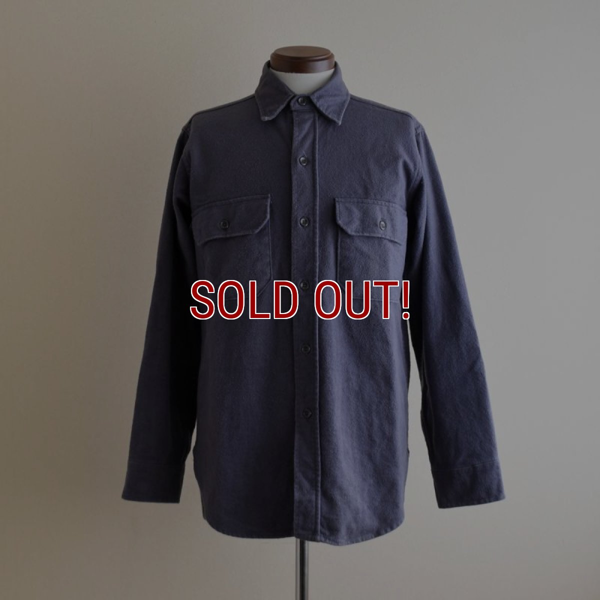 画像1: 1970s Woolrich シャモアクロスシャツ　 "MADE IN USA"　 表記M  (1)