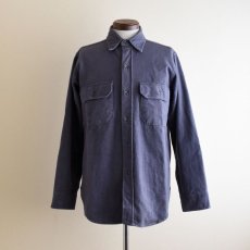 画像1: 1970s Woolrich シャモアクロスシャツ　 "MADE IN USA"　 表記M  (1)
