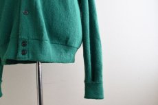 画像9: 1970s IZOD LACOSTE アクリルニットカーディガン　 表記M  (9)