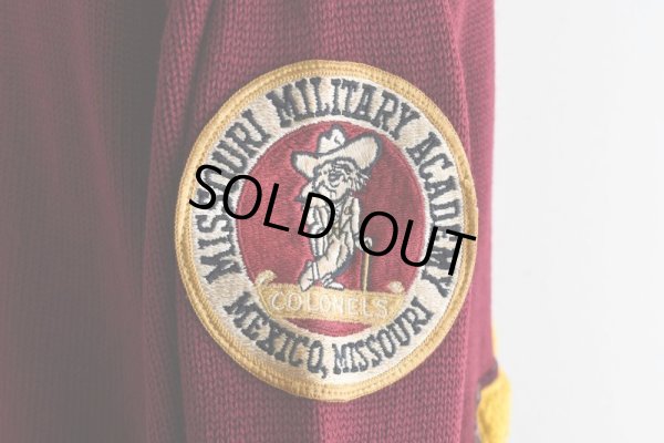 画像13: 1960s LAMB KNIT レタードカーディガン　 表記44 