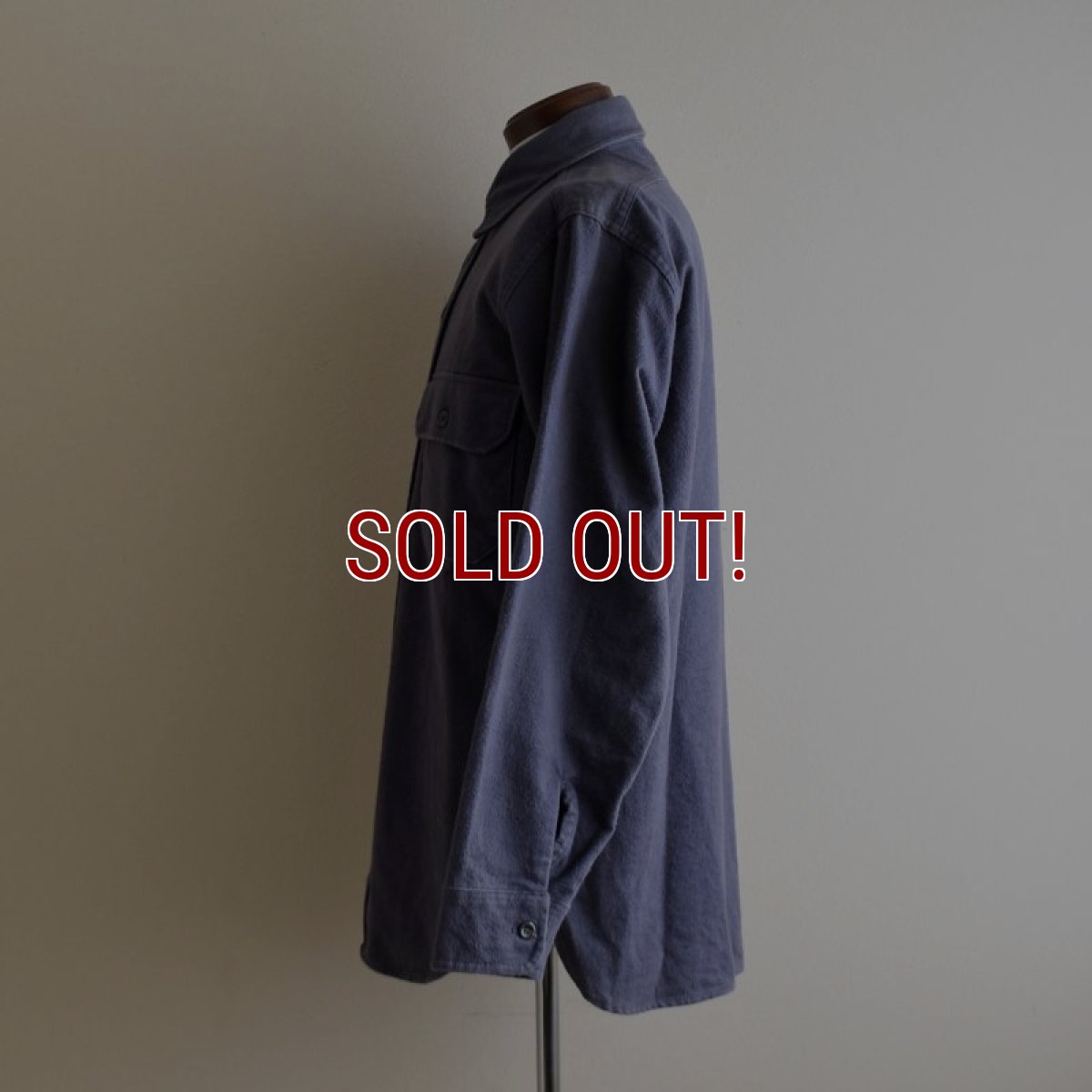 画像4: 1970s Woolrich シャモアクロスシャツ　 "MADE IN USA"　 表記M  (4)