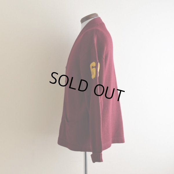 画像4: 1960s LAMB KNIT レタードカーディガン　 表記44 