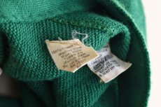 画像12: 1970s IZOD LACOSTE アクリルニットカーディガン　 表記M  (12)