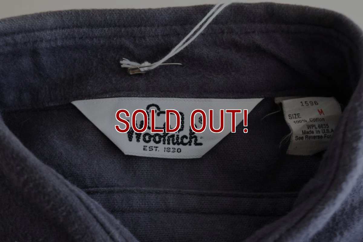 画像5: 1970s Woolrich シャモアクロスシャツ　 "MADE IN USA"　 表記M  (5)