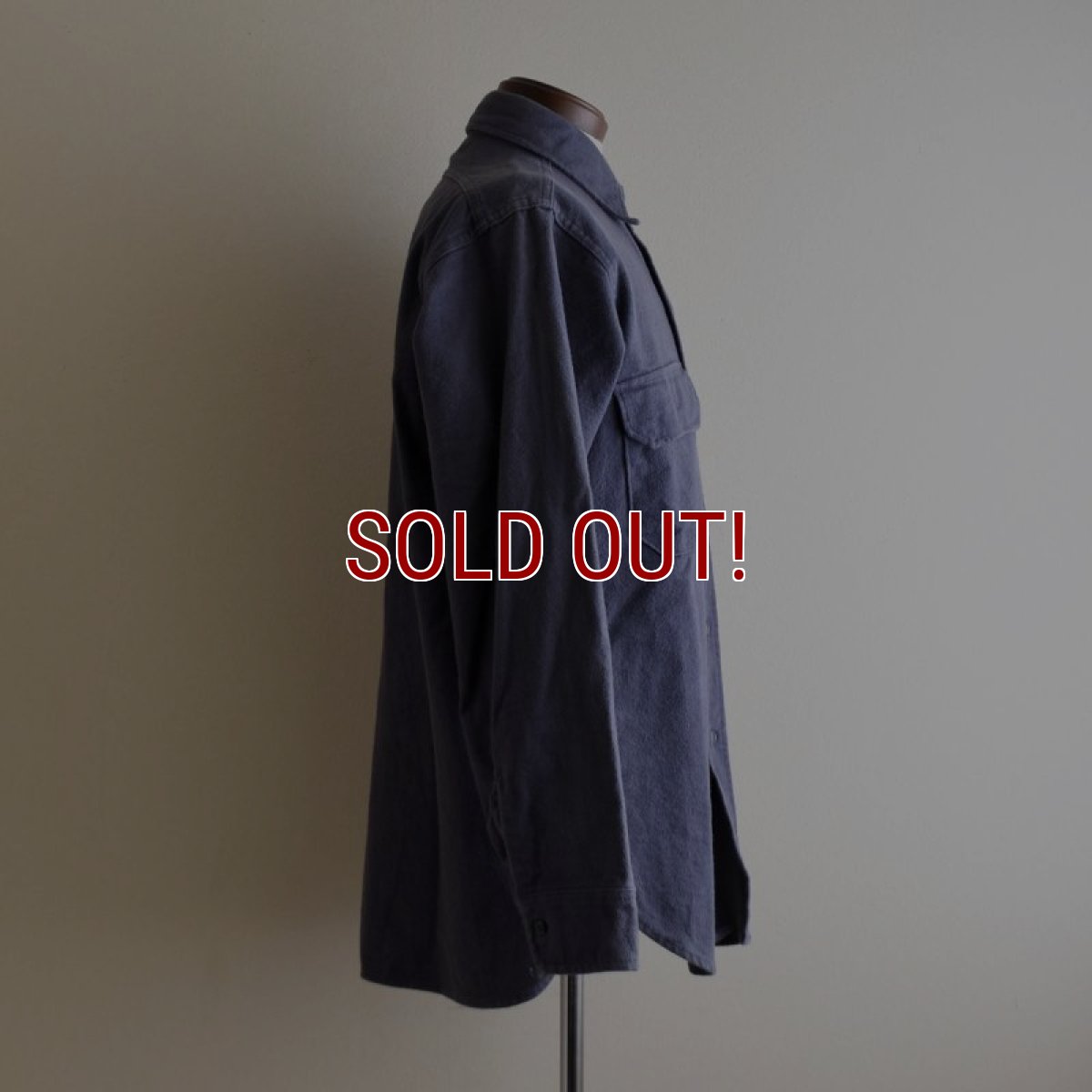 画像2: 1970s Woolrich シャモアクロスシャツ　 "MADE IN USA"　 表記M  (2)