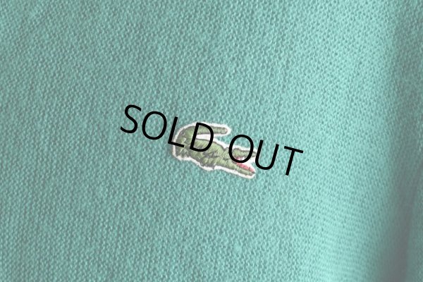 画像8: 1970s IZOD LACOSTE アクリルニットカーディガン　 表記M 