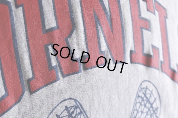 画像10: 1980s Champion リバースウィーブスウェット　 "CORNELL LACROSSE"　 表記L 