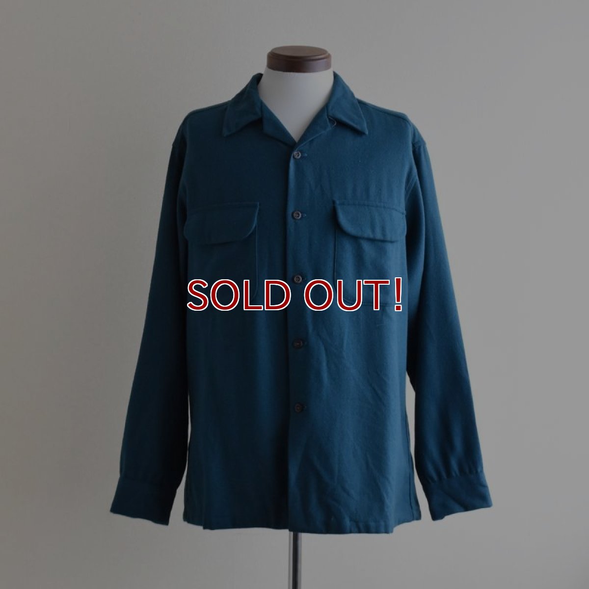 画像1: 1970s PENDLETON ウールシャツ　 "MADE IN USA"　 表記L  (1)
