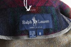 画像5: 1990s RALPH LAUREN スモーキングジャケット　 "MADE IN USA"　 表記8 (実寸ML)  (5)