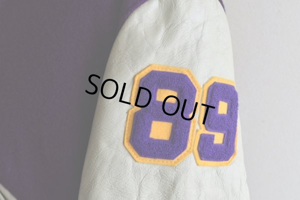 画像9: 1980s DeLONG 袖レザースタジャン　 "MADE IN USA"　 表記44 