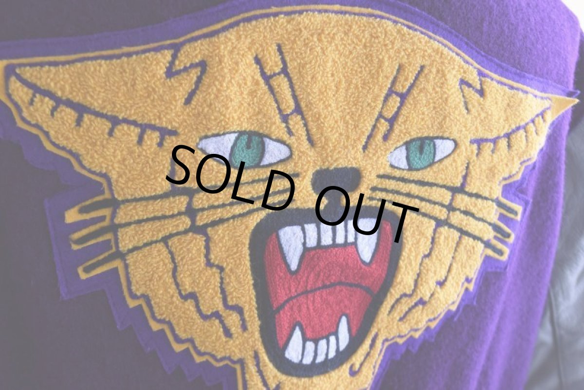 画像14: 1980s DeLONG 袖レザースタジャン　 "MADE IN USA"　 表記44  (14)