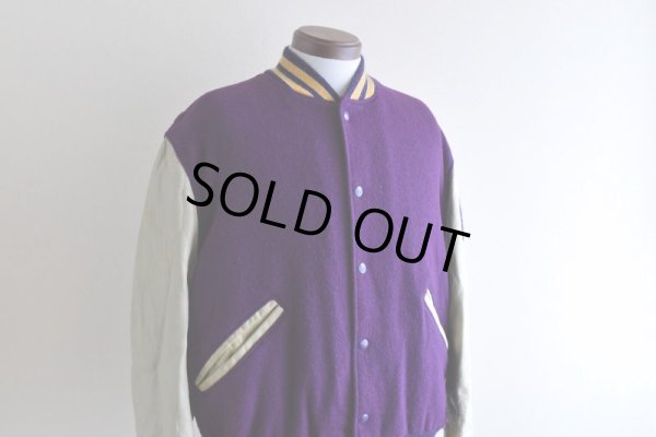 画像7: 1980s DeLONG 袖レザースタジャン　 "MADE IN USA"　 表記44 