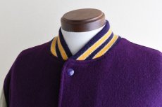 画像8: 1980s DeLONG 袖レザースタジャン　 "MADE IN USA"　 表記44  (8)