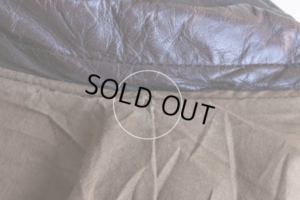 画像25: 1980-90s COOPER A-2フライトレザージャケット  "MADE IN USA"  表記48R