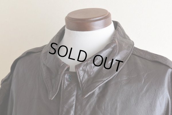 画像7: 1980-90s COOPER A-2フライトレザージャケット  "MADE IN USA"  表記48R