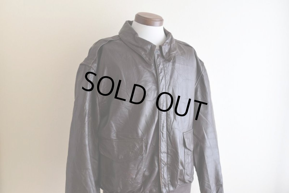 画像6: 1980-90s COOPER A-2フライトレザージャケット　 "MADE IN USA"　 表記48R  (6)