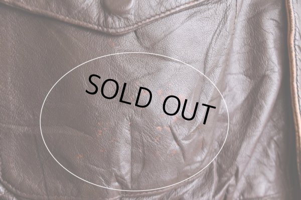 画像23: 1980-90s COOPER A-2フライトレザージャケット  "MADE IN USA"  表記48R