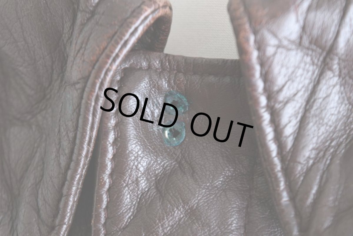 画像21: 1980-90s COOPER A-2フライトレザージャケット　 "MADE IN USA"　 表記48R  (21)