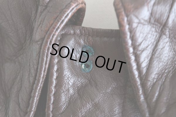 画像21: 1980-90s COOPER A-2フライトレザージャケット  "MADE IN USA"  表記48R