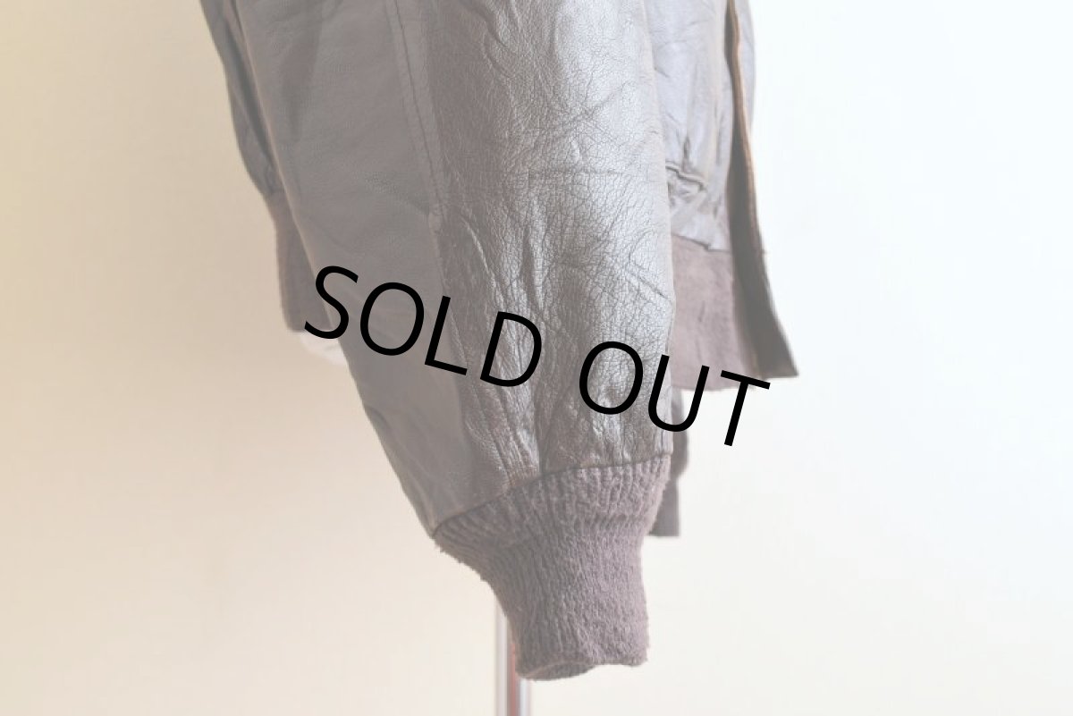 画像15: 1980-90s COOPER A-2フライトレザージャケット　 "MADE IN USA"　 表記48R  (15)