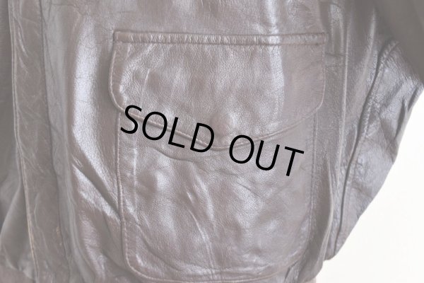 画像12: 1980-90s COOPER A-2フライトレザージャケット  "MADE IN USA"  表記48R