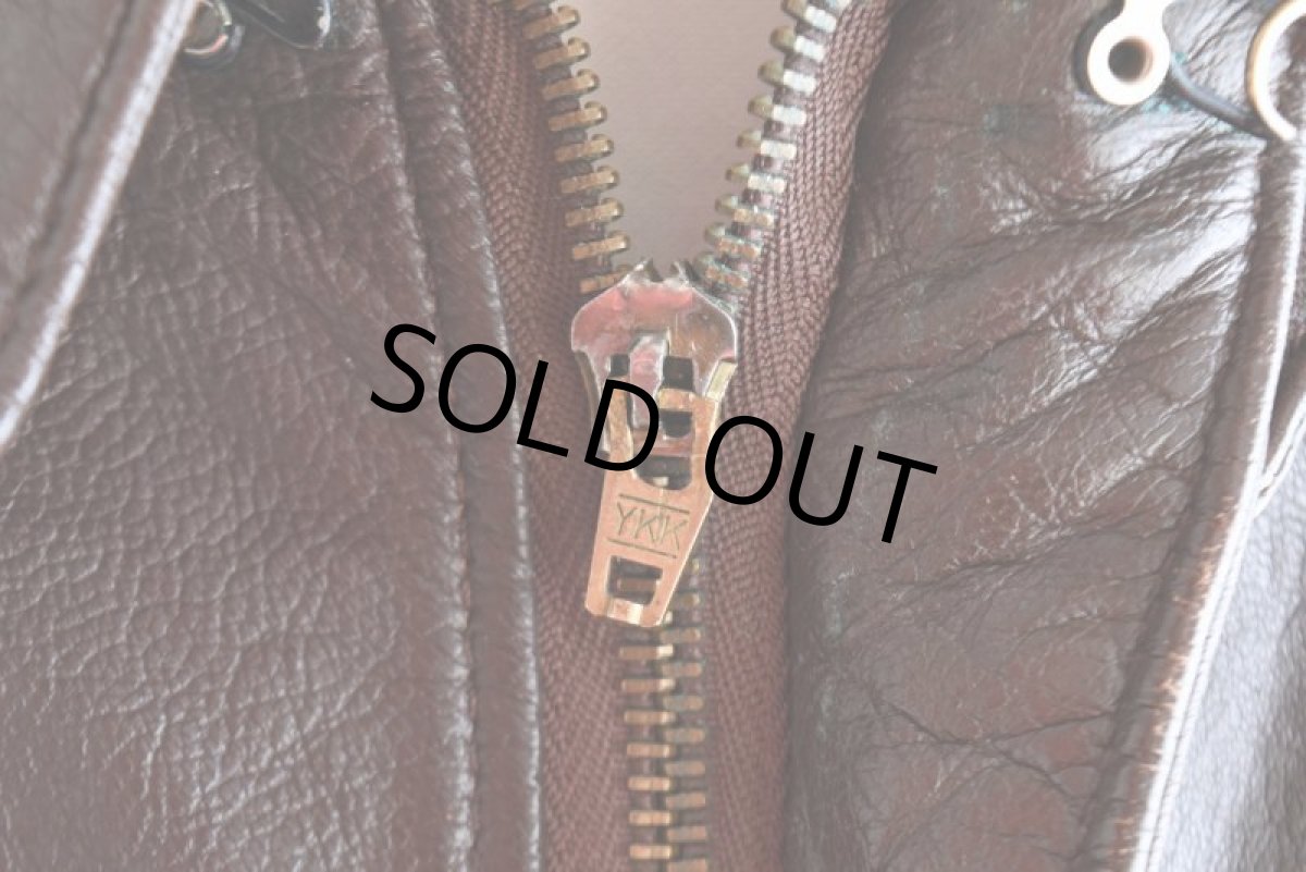 画像22: 1980-90s COOPER A-2フライトレザージャケット　 "MADE IN USA"　 表記48R  (22)