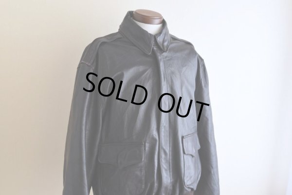 画像6: 1980s PROTECH INC A-2フライトレザージャケット　 "MADE IN USA"　 表記44 