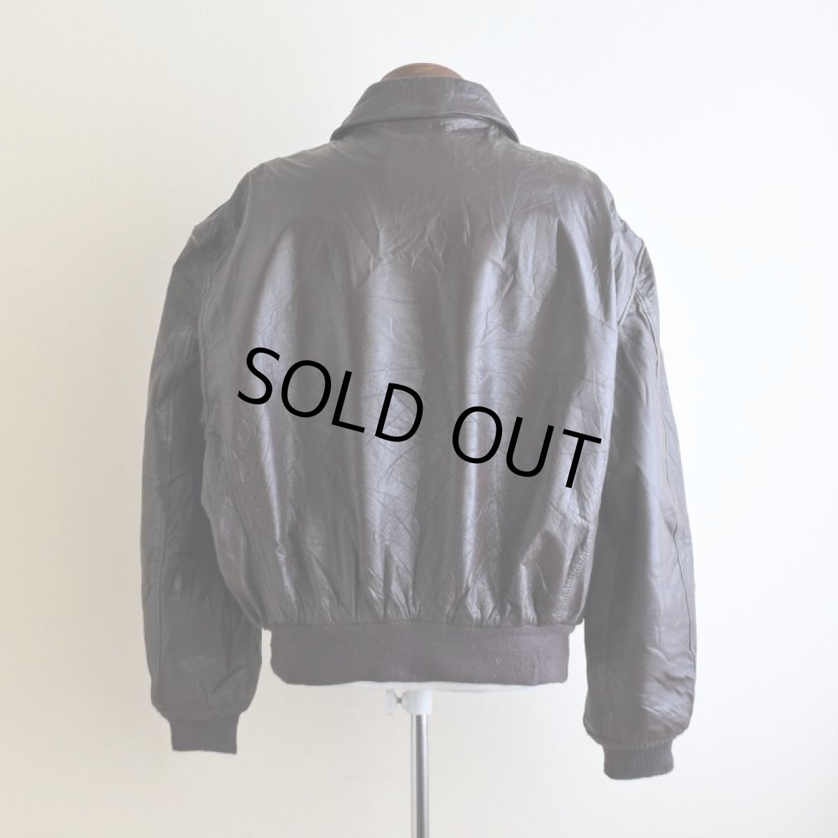 画像3: 1980-90s COOPER A-2フライトレザージャケット　 "MADE IN USA"　 表記48R  (3)