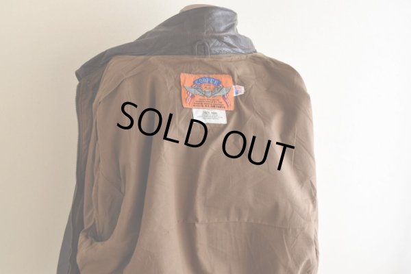 画像16: 1980-90s COOPER A-2フライトレザージャケット  "MADE IN USA"  表記48R