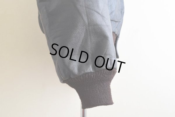 画像15: 1980s PROTECH INC A-2フライトレザージャケット　 "MADE IN USA"　 表記44 