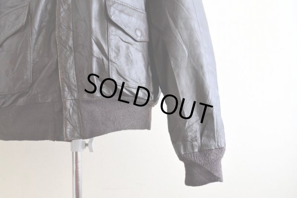 画像11: 1980-90s COOPER A-2フライトレザージャケット  "MADE IN USA"  表記48R