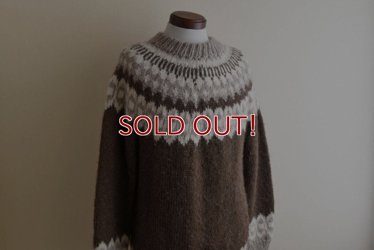 画像6: MURRAY BROTHERS ノルディックセーター　 "MADE IN SCOTLAND"　 実寸L  (6)