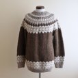 画像1: MURRAY BROTHERS ノルディックセーター　<br>"MADE IN SCOTLAND"　<br>実寸L<br> (1)