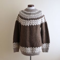 画像1: MURRAY BROTHERS ノルディックセーター　 "MADE IN SCOTLAND"　 実寸L  (1)