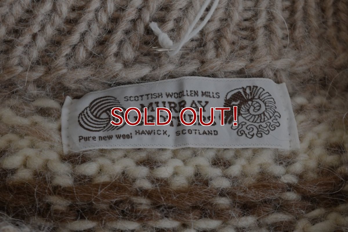 画像5: MURRAY BROTHERS ノルディックセーター　 "MADE IN SCOTLAND"　 実寸L  (5)