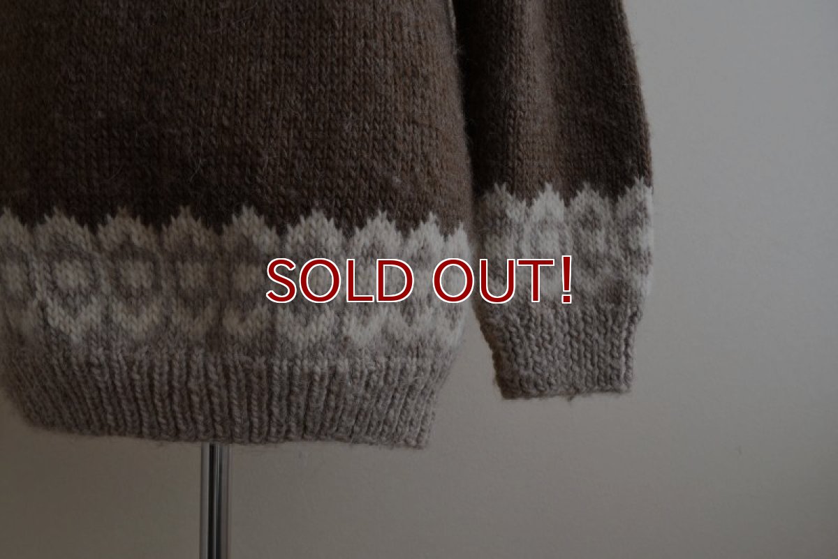 画像9: MURRAY BROTHERS ノルディックセーター　 "MADE IN SCOTLAND"　 実寸L  (9)