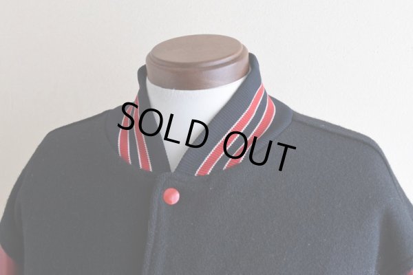 画像9: 1990s RENNOC 袖レザースタジャン　 "MADE IN USA"　 表記L 